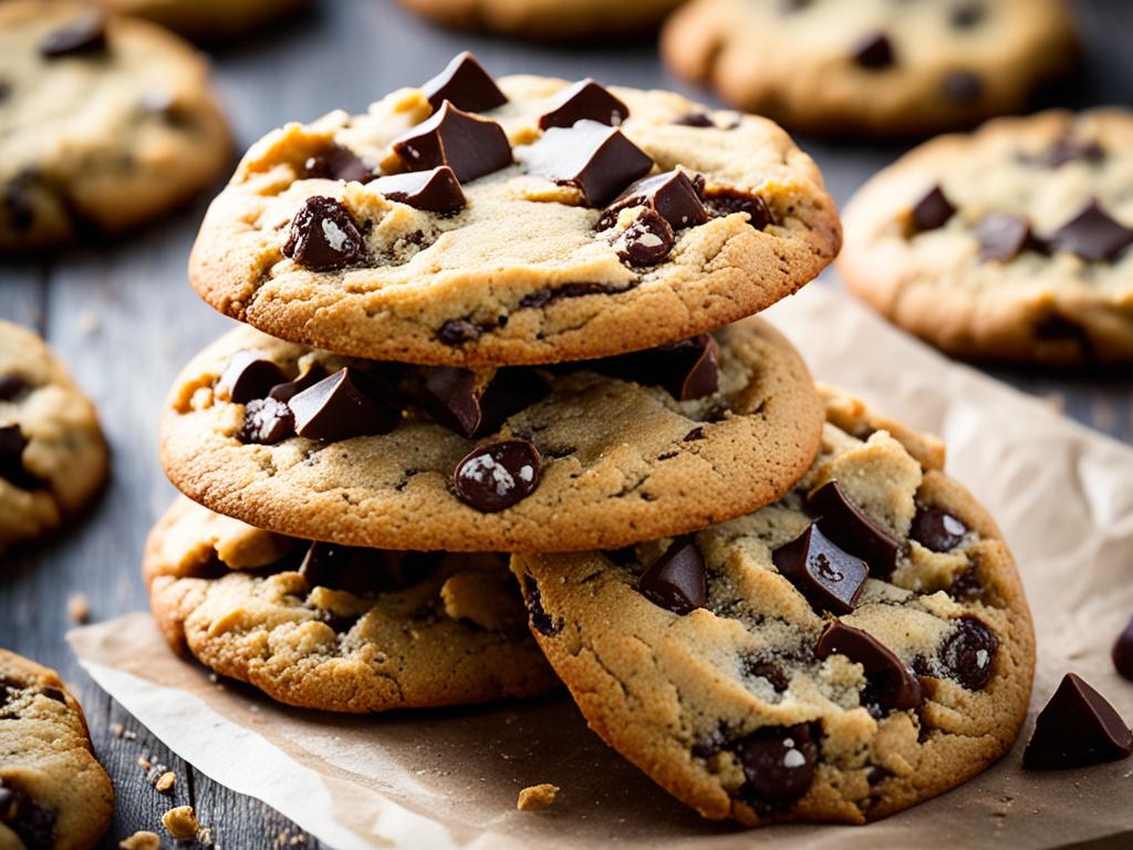 healthy chocolate chip cookies
