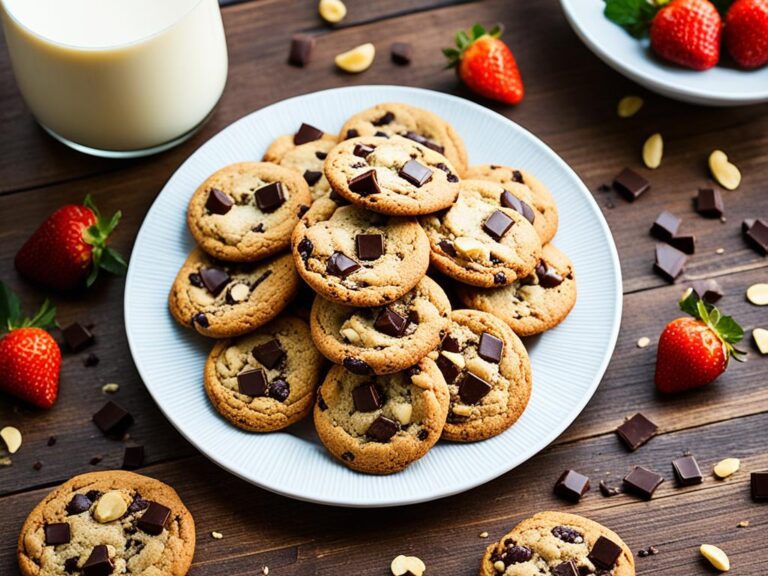 healthy chocolate chip cookies