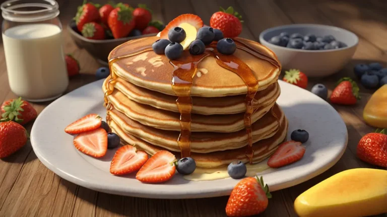 kid friendly healthy protein pancake