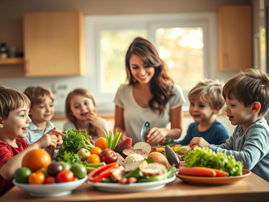 setting a positive example at home